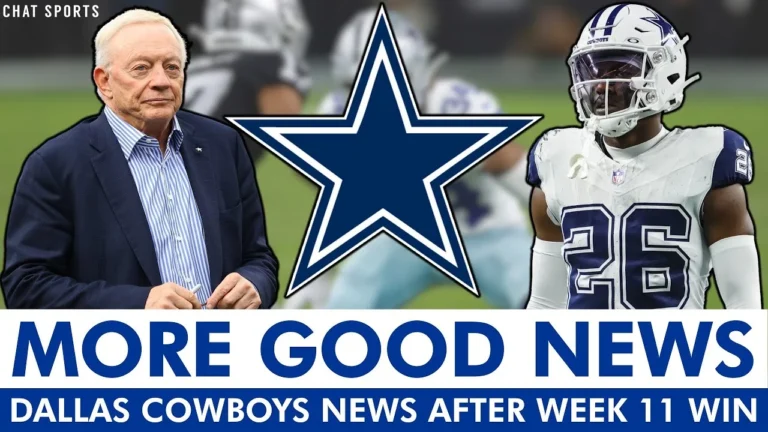 GOOD News Keeps Coming In For The Dallas Cowboys