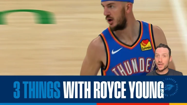 3 Things with Royce Young OKC Thunder vs New Orleans Pelicans November 2, 2025