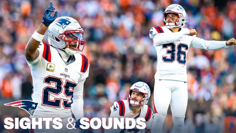 Sights & Sounds: Marcus Jones Pick Six, Drake Maye TD Pass in Win vs. Bengals New England Patriots