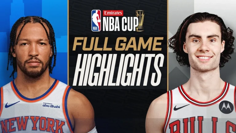 KNICKS at BULLS EMIRATES NBA CUP FULL GAME HIGHLIGHTS October 31, 2025