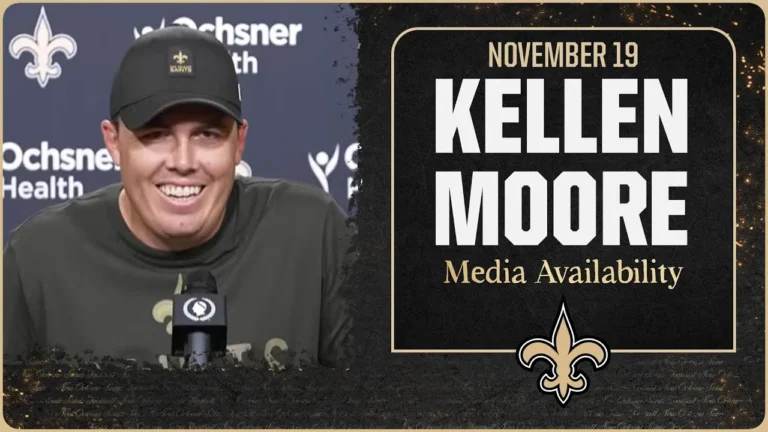 Kellen Moore on waiving Brandin Cooks, Tyler Shough’s progression New Orleans Saints