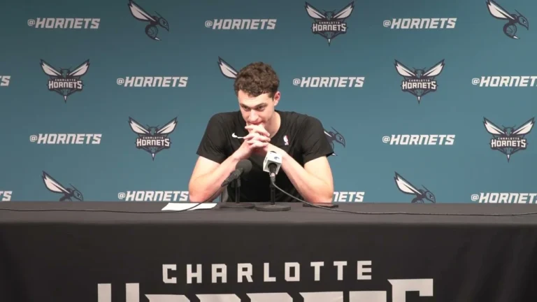 Hornets vs Bucks: Ryan Kalkbrenner Postgame Media Availability 11 12 2025