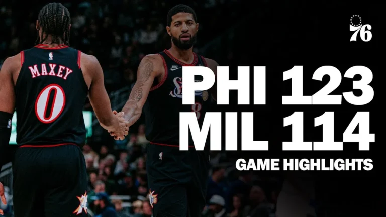 Game Highlights: Maxey’s 54 Leads Sixers to Overtime Victory