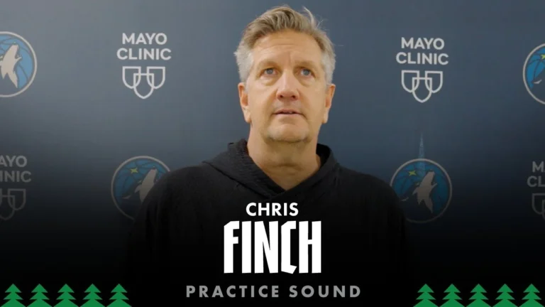 TJ Is A Tireless Worker Chris Finch Practice Sound 11.28.25