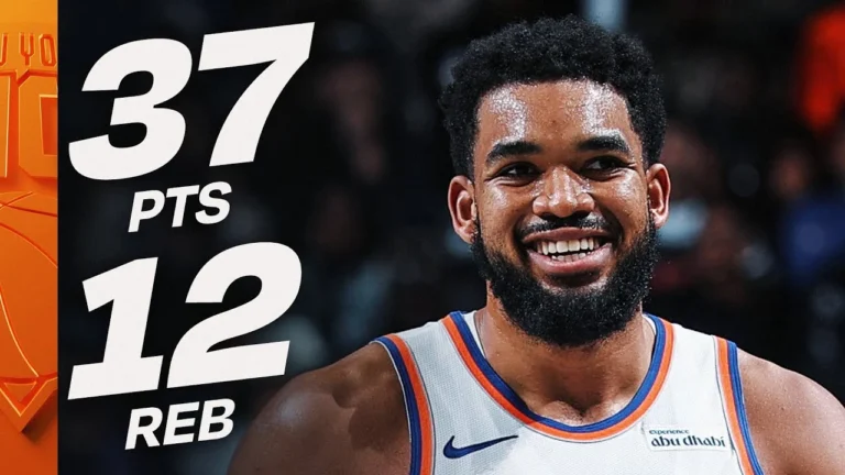 KAT Was UNSTOPPABLE With 37 PTS & 12 REBS vs Nets November 24, 2025