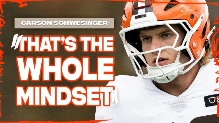Carson Schwesinger Press Conference: That’s the whole mindset