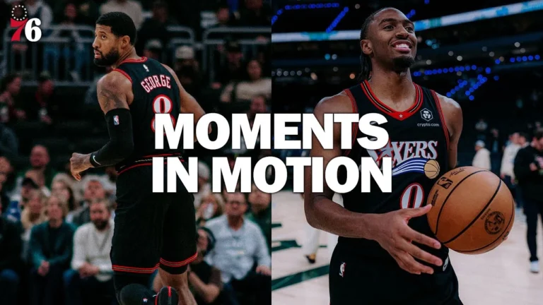Moments in Motion: Sixers vs. Bucks 11.20.25