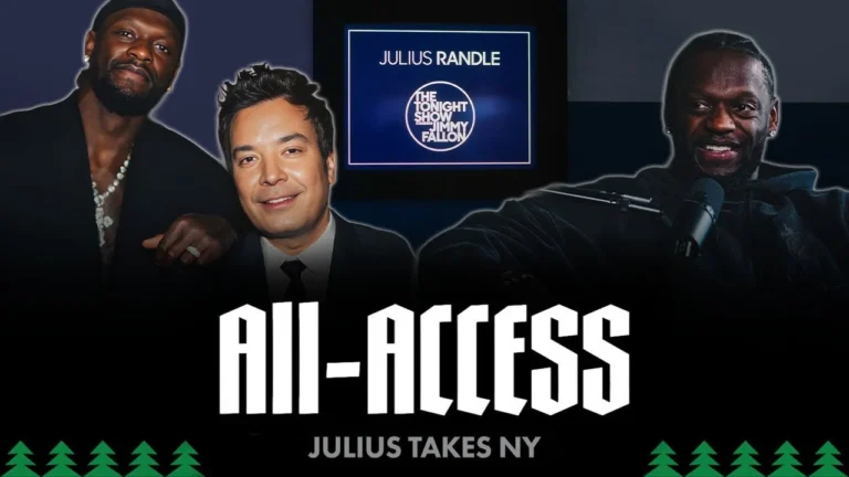 All-Access: Julius Randle Takes NY Jimmy Fallon Appearance, Podcast, Practice, & NBA Cares Event