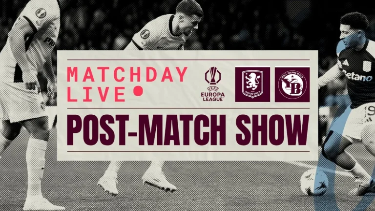 Villa 2-1 Bsc Young Boys Post-match Live