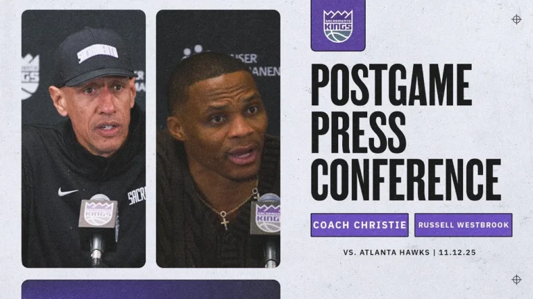 Coach Christie & Russell Westbrook Postgame Interviews 11.12.25