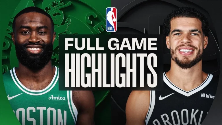 CELTICS at NETS FULL GAME HIGHLIGHTS November 18, 2025