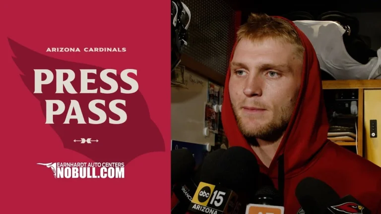 Paris Johnson Jr., Trey McBride, and Michael Wilson Media Availability Week 11 vs. 49ers