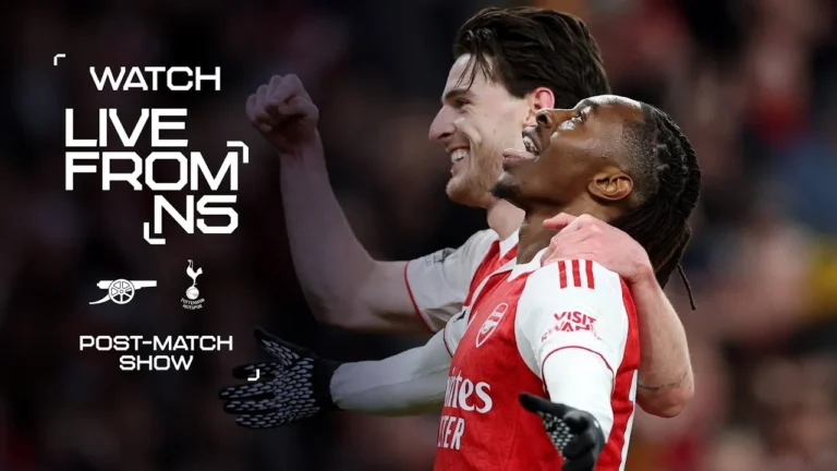 EZE HAT-TRICK IN THE NORTH LONDON DERBY Arsenal 4-1 Spurs LIVE FROM N5 Post-match reaction