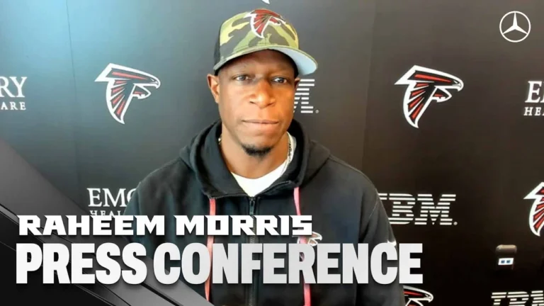 Raheem Morris discusses Atlanta Falcons’ performance vs Indianapolis Colts Press Conference