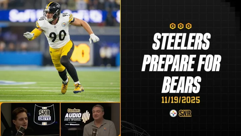Steelers Prepare For Bears SNR Drive (Nov.19) Pittsburgh Steelers