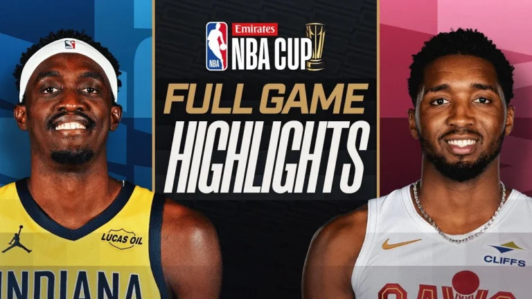 PACERS at CAVALIERS EMIRATES NBA CUP FULL GAME HIGHLIGHTS November 21, 2025