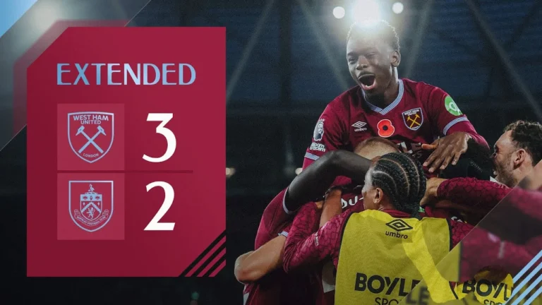 Back To Back Wins For The Hammers West Ham 3-2 Burnley Premier League Extended Highlights