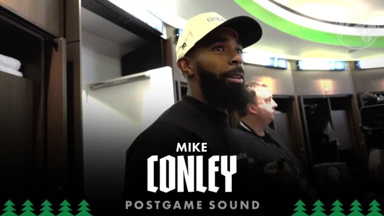 We Got A Lot Of Guys We Trust. Mike Conley Post Game Sound 11.29.25
