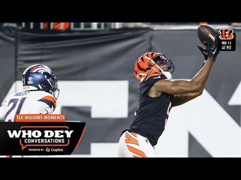 2025 WHO DEY CONVERSATIONS Tee Higgins Moments Presented by Microsoft CoPilot