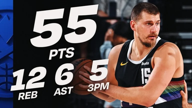 Nikola Jokić’s MONSTER 55-PT DOUBLE-DOUBLE! November 12, 2025