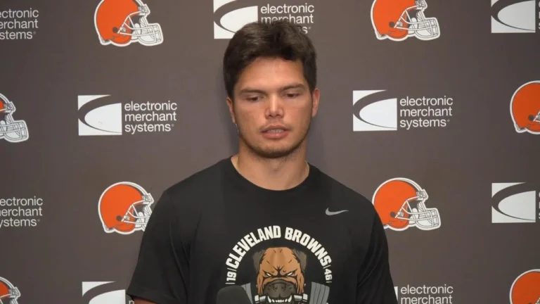 Dillon Gabriel, Denzel Ward, Jerry Jeudy Press Conference November 5th, 2025