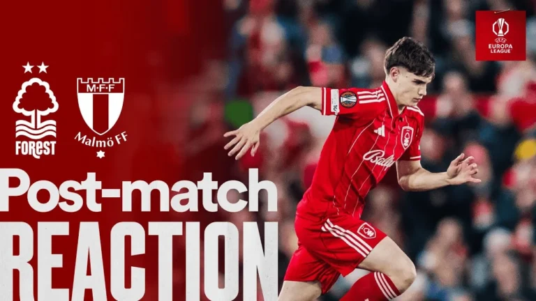Jimmy Sinclair Reacts After Making Nottingham Forest Debut