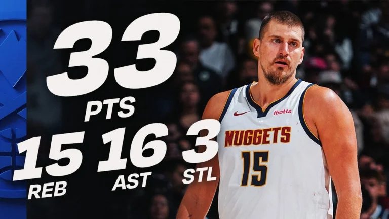 Nikola Jokić’s UNREAL TRIPLE-DOUBLE! November 5, 2025
