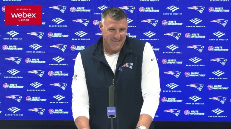 Mike Vrabel: We’ve Got to Be Better in the Red Zone. Patriots Press Conference