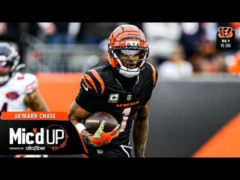 Ja’Marr Chase Mic’d Up vs Chicago Bears Week 9 2025 Mic’d Up