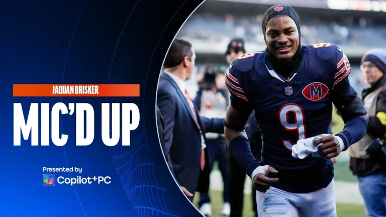 Jaquan Brisker Mic’d Up Chicago Bears