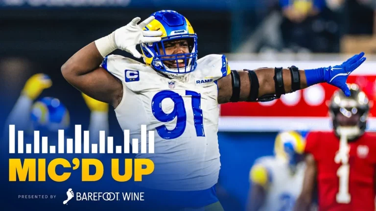 Kobie Turner Celebrates His CRAZY Sacks While Mic’d Up Against The Buccaneers