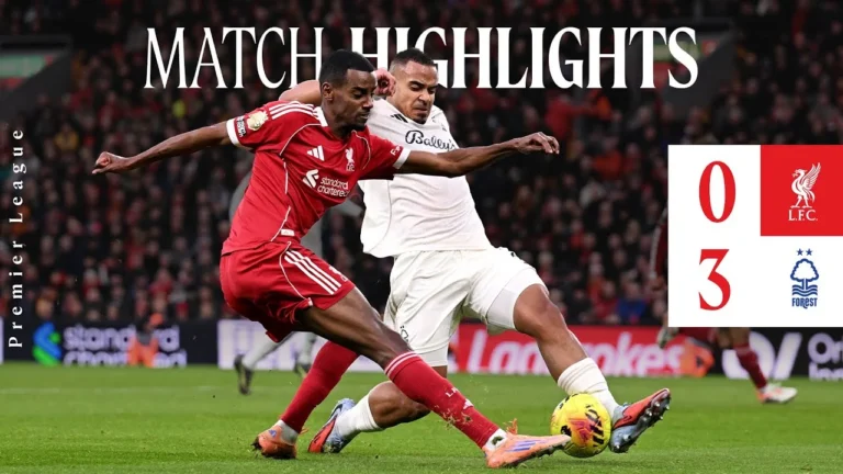 Highlights: Liverpool 0-3 Forest Premier League