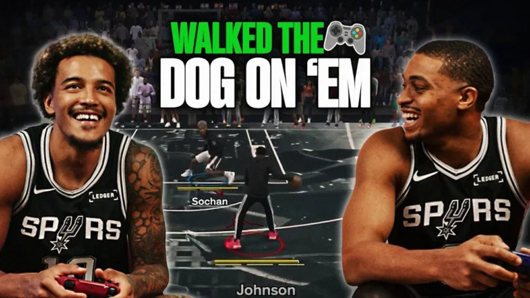 SPURS 2K SHOWDOWN! Keldon Johnson vs Jeremy Sochan