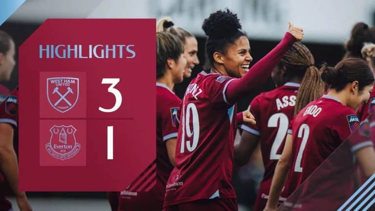 First League Win For The Hammers! West Ham Women 3-1 Everton Women Women’s Super League