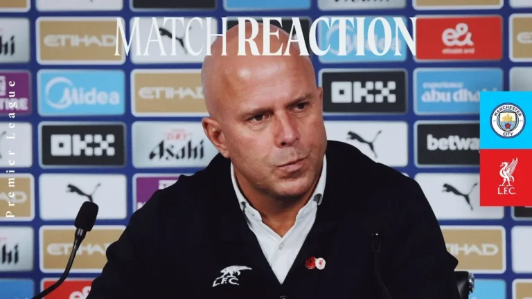 Arne Slot’s Press Conference Manchester City 3-0 Liverpool