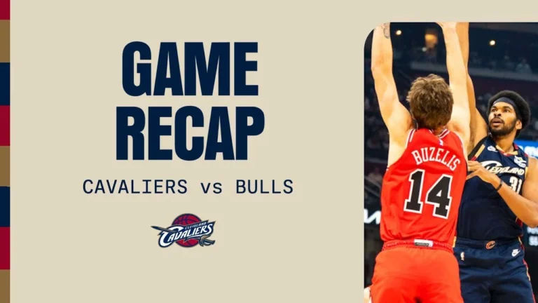 Highlights & Recap Cavs vs Bulls 11.8.2025