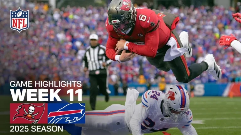 Tampa Bay Buccaneers vs. Buffalo Bills Game Highlights NFL 2025 Season Week 11