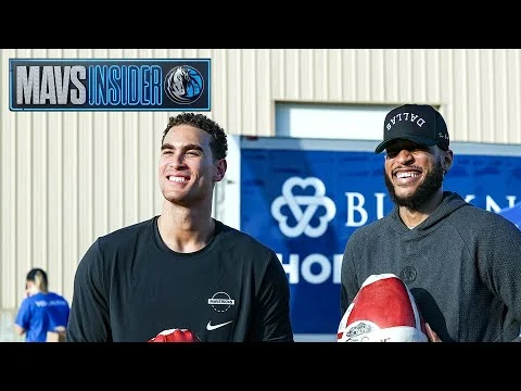 Turkey Giveaway with Dwight Powell and Daniel Gafford Mavs Insider Feature MavsTV