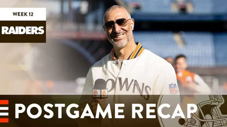 Browns vs. Raiders Postgame Recap Cleveland Browns