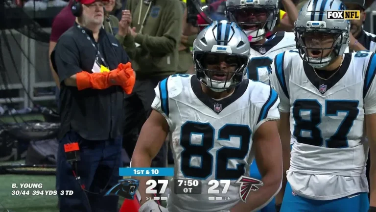 Tremble and the Panthers RUMBLE downfield in OT