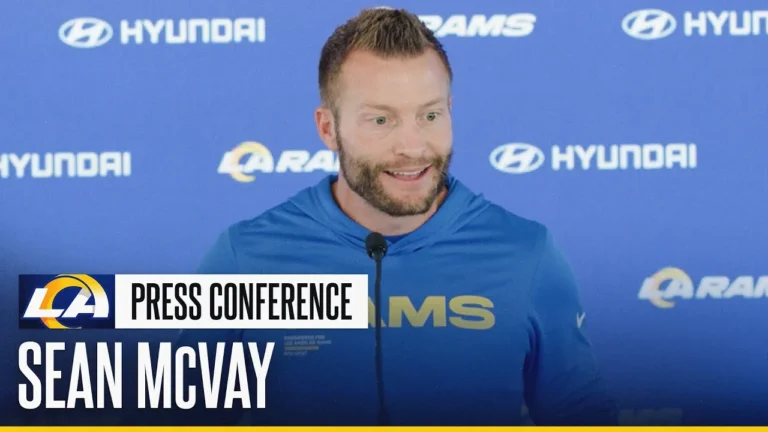 Sean McVay Talks About Harrison Mevis Kicking vs. 49ers, Evaluating Joshua Karty & Injury Updates