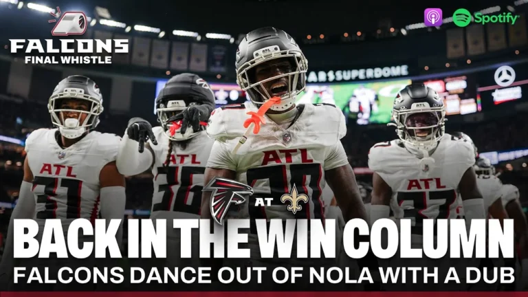 Instant Reaction: Falcons find a way to win in New Orleans Falcons Final Whistle