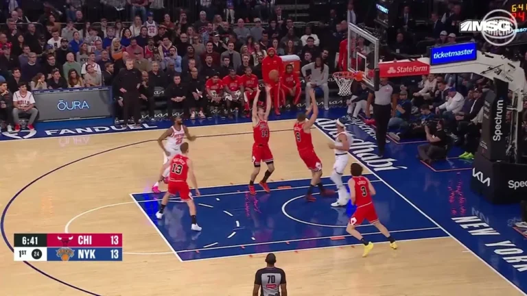 Five Minutes of Knicks Offensive Rebounds
