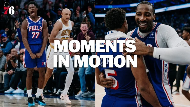 Moments in Motion: Sixers vs. Celtics 11.11.25