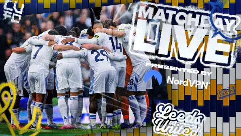 Matchday Live Leeds United v Aston Villa