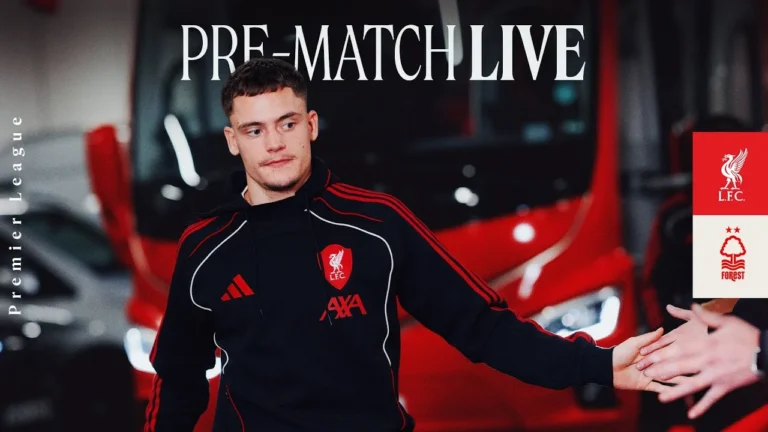 LIVE: Liverpool vs Nottingham Forest Premier League build-up from Anfield