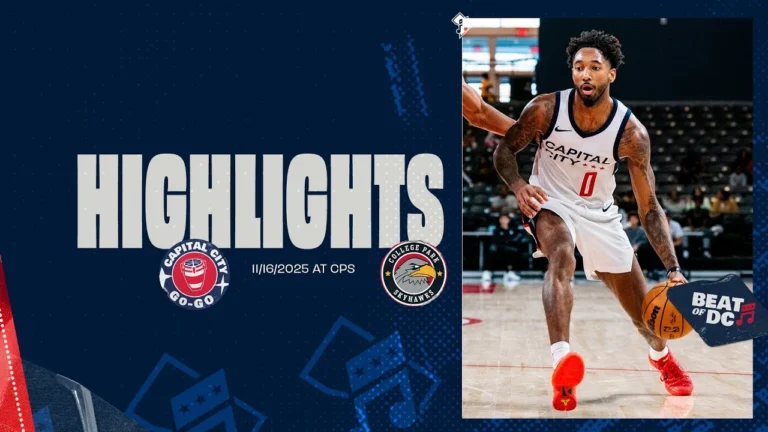 Highlights: Capital City Go-Go at College Park Skyhawks 11.16.25