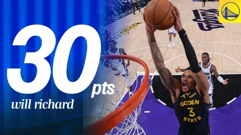 Will Richard’s FIRST Career 30-Point Game in First Warriors Start!