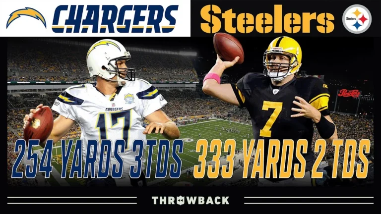 Philip vs Ben in Prime Time! (Chargers vs. Steelers 2009, Week 4)