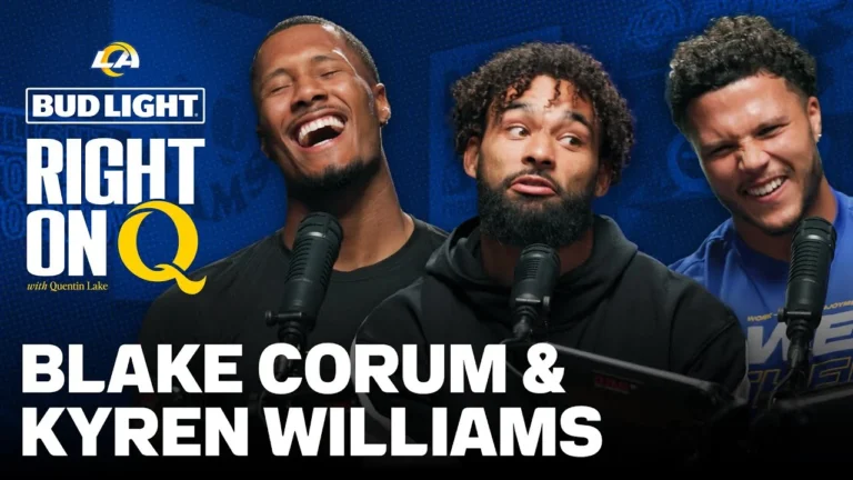 Kyren Williams & Blake Corum: Juking Defenders, Underrated RB Skills & More Right On Q